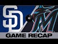 Paddack Takes No-no Into 8th In Padres' Win | Padres-Marlins Game Highlights 7/17/19