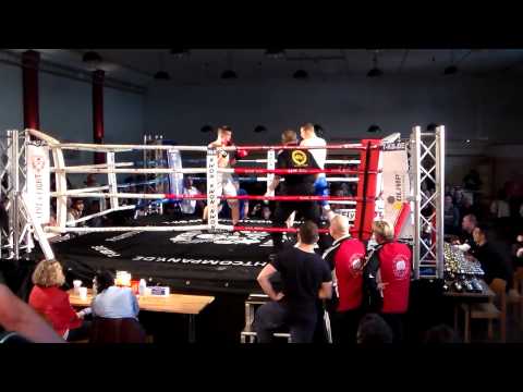 My boxing match in Germany.