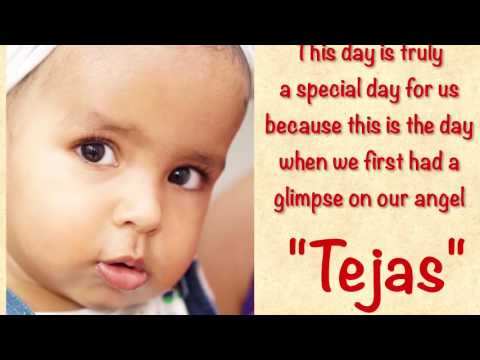 Happy Birthday Tejas - 2016