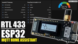 RTL_433 on ESP32 video by Tech Mind