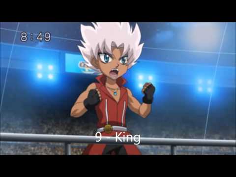 Mon classement des Bladers Légendaires