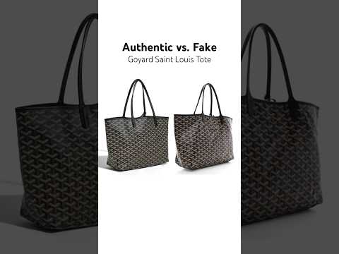 Authentic vs. Fake Goyard Saint Louis
