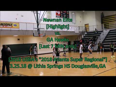 [Newnan Elite] vs. GA Hawks [Highlight]