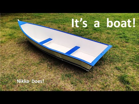 Building 10.5 ft plywood boat - everyone can make!