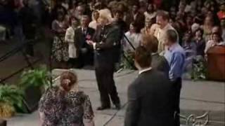 Benny Hinn - Irish Woman Healed on Miracle Service