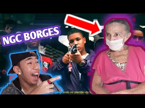 MINHA VÓ REAGINDO A NGC BORGES  AK DO FLAMENGO  (FV44)