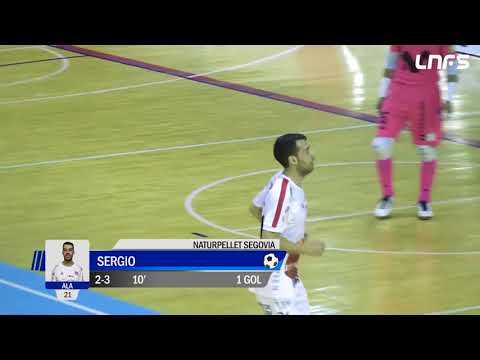 Gol Sergio (2-3) Naturpellet Segovia - Movistar Inter. J23, 1Div. LNFS
