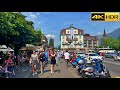 Interlaken Switzerland Relaxing Summer Walk ️Switzerland Walking Tour 4K HDR