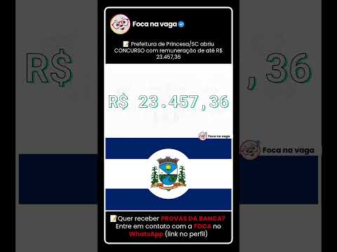 PROCESSO SELETIVO DA PREFEITURA DE PRINCESA/SC: EDITAL PUBLICADO NO EXTREMO OESTE CATARINENSE!