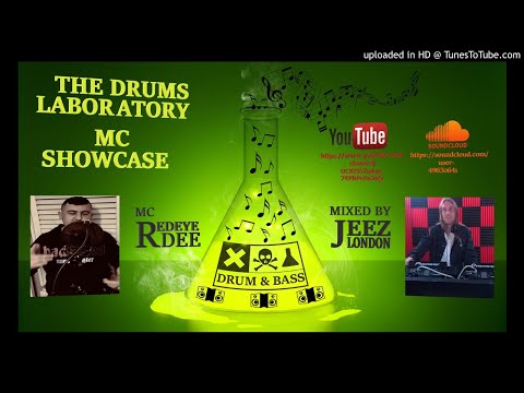 The Drums Laboratory - MC Showcase - RedEye Dee mixed by Jeez  #DnB #jumpup