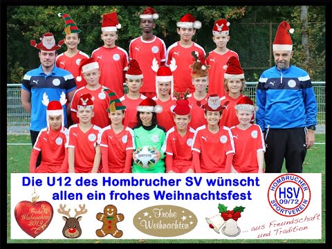 Weihnachtsgrüße der U12 vom Hombrucher SV