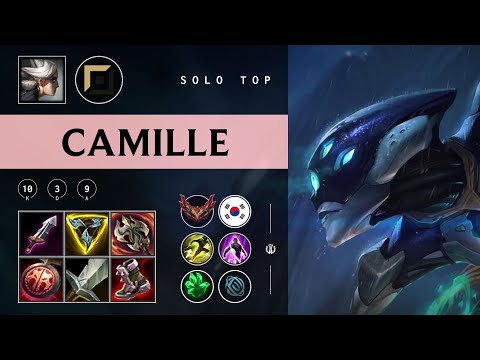 Camille Top vs Jax - KR Grandmaster Patch 25.22