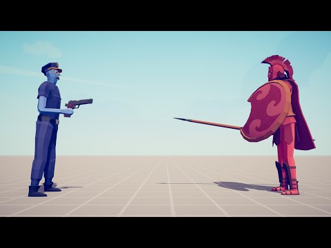RIOT POLICE vs EVERY GOD - Totally Accurate Battle Simulator