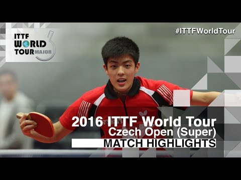 2016 Czech Open Highlights: Qiu Dang vs Park Chan-Hyeok (Qual)