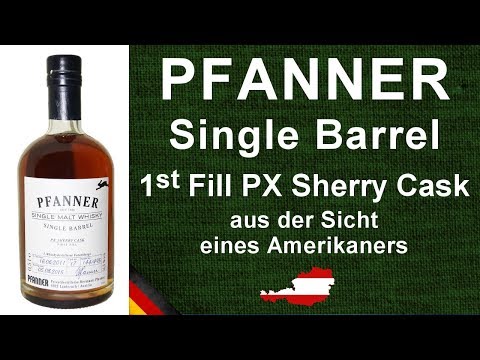 Pfanner Single Barrel 1st Fill PX Sherry Cask Single Malt Whisky Verkostung #967 von WhiskyJason
