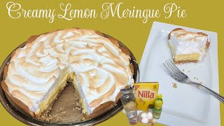 Creamy Lemon Meringue Pie