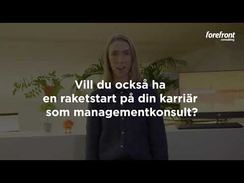 The Generation Program - ett av Forefronts talangprogram