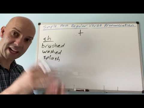 Simple Past Regular Verb Pronunciation in English