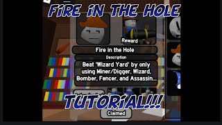 Tutorial to do fire in the hole achievement (dummy wars: a new chapter)