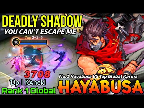 Unstoppable Hayabusa VS Top Global Karina - Top 1 Global Hayabusa by Ɗp l Kᴀneki - Mobile Legends