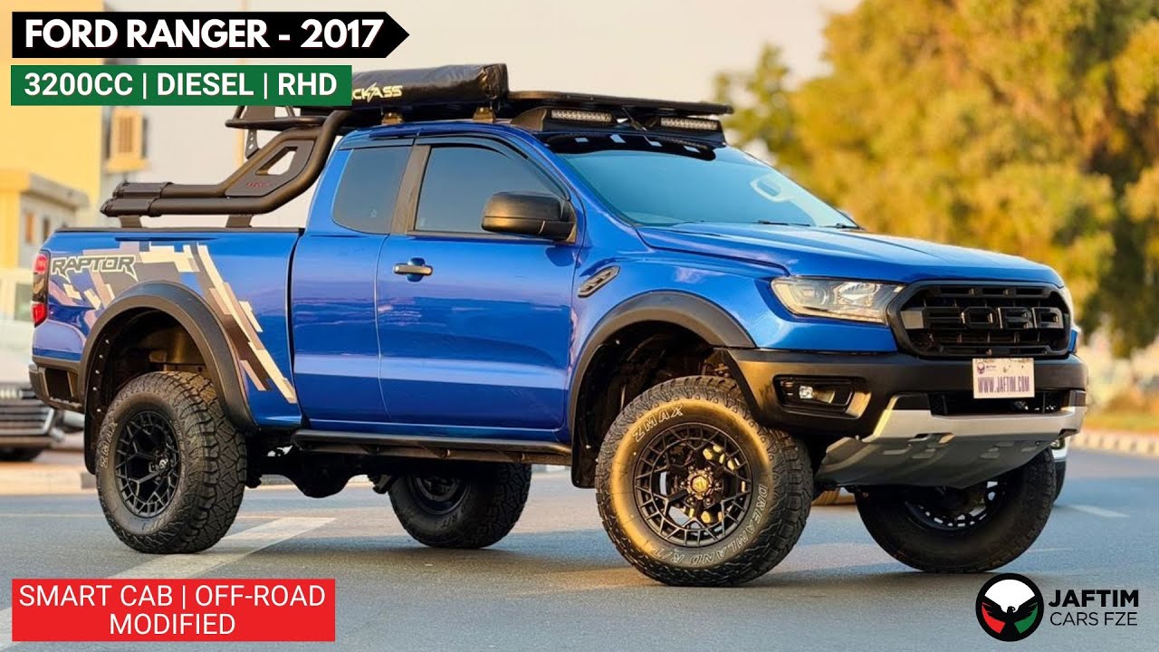Ford Ranger RAPTOR BODY KIT INSTALLED | SMART CAB | SIDE SWNING CAMPING TENT | 3.2L | AUTO video
