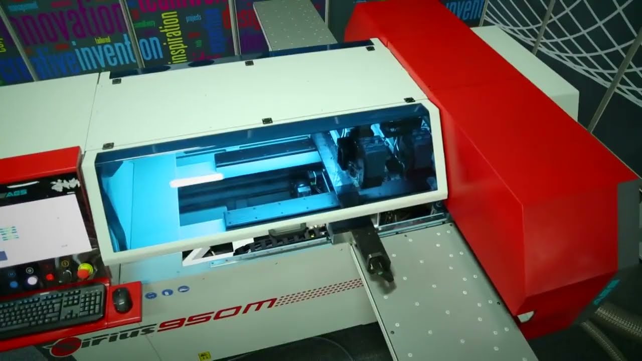 AES  SIRIUS 950M   CNC Delik Makinesi Esnek Delik ve Freze Uygulamaları