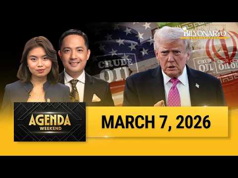 Agenda Weekend |  March 7, 2026