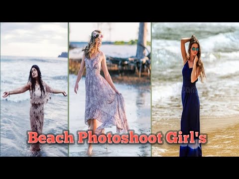 Beach Photography Poses For Girl's ❤️ Beach Photoshoot Pose - Photo Poses For Girl's||