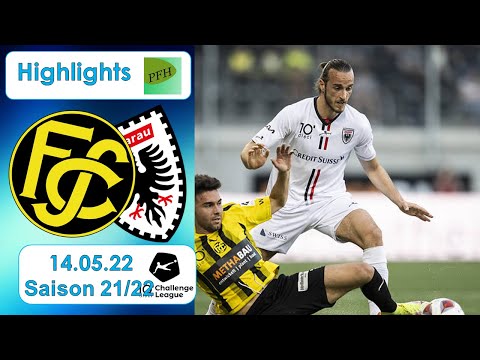 Highlights: FC Schaffhausen vs FC Aarau (14.05.22)