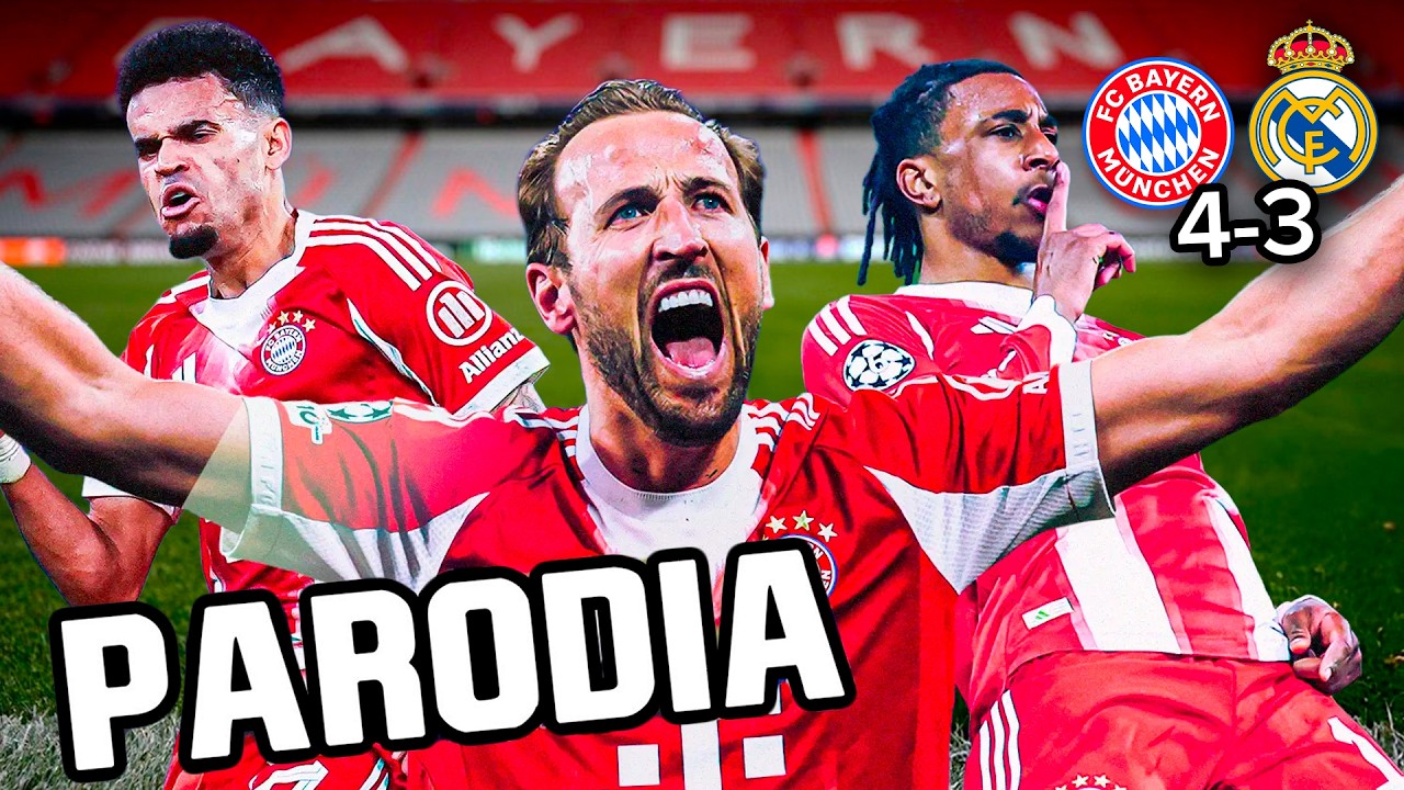 Bayern Munich vs Real Madrid 4-3 Song (Parody LA VILLA - Ryan Castro, Kapo, Gangsta)