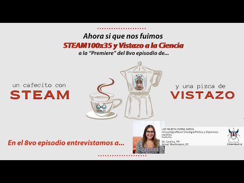 8vo Cafecito con STEAM y una Pizca de Vistazo