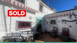 RESERVED Charming Spanish Property for Sale 69,950 euros sold with furniture