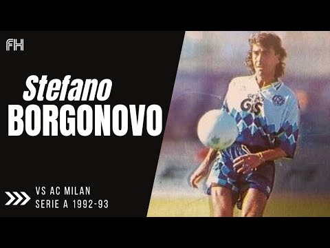 Stefano Borgonovo ● Skills ● Pescara 4-5 AC Milan ● Serie A 1992-93