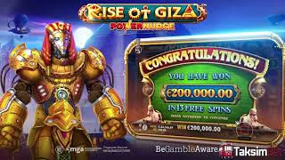 Rise of Giza Taksim Bet'te Oynanır! #slot #slotoyunlar #casino #jackpot #riseofg