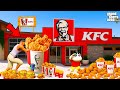 Shinchan Franklin Open The BIGGEST KFC In Los Santos GTA 5 Telugu