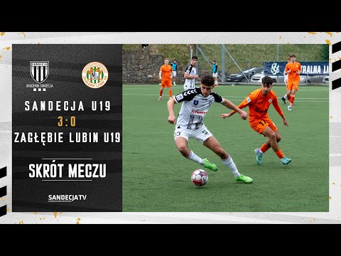 CLJ U19: Sandecja Nowy Sącz - Zagłębie Lubin 3:0 (1:0), skrót meczu | 01.03.2024
