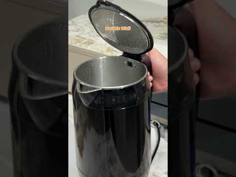 Gambar Klaz Teko Listrik Double Wall 1.7 Liter 800 Watt- Hitam