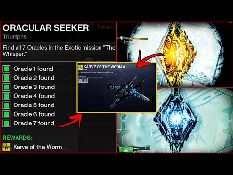 All 7 Oracle Locations in The Whispers [Oracular Seeker Triumph] Complete Guide | Season of the Wish