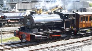 preview picture of video 'Buckinghamshire Railway Centre Industrial Steam Gala'