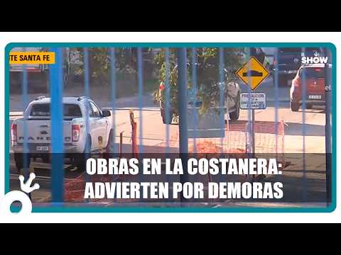 Realizan obras de bacheo en la Costanera Norte, hay demoras en el tránsito