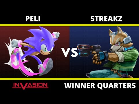 Invasion: Winners Quarters - Peli (Sonic) Vs RSN|Streakz (Fox) Prt 2