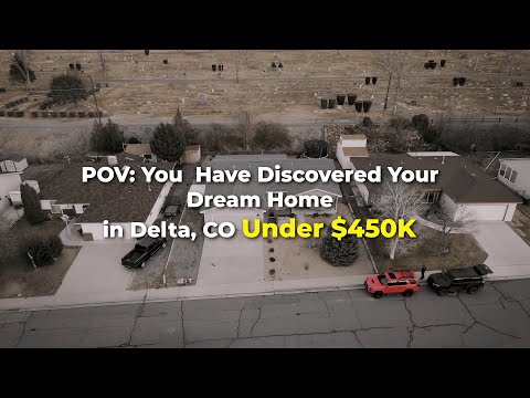 Colorado Home for Sale Under $450K | 188 Bert St, Delta, CO