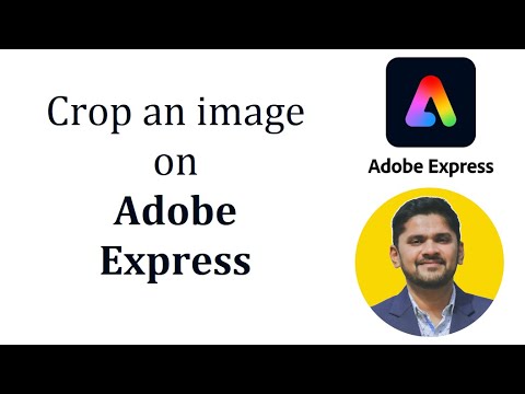 How to Crop an image on Adobe Express | Adobe Express Tutorial | Amit Thinks