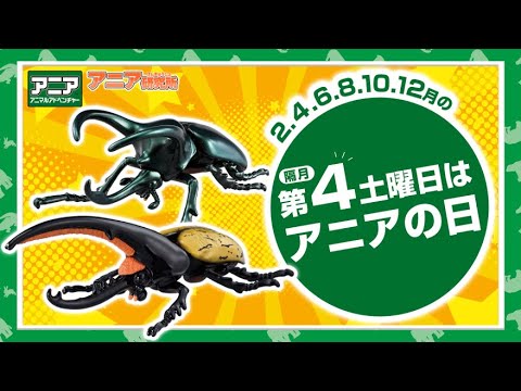 【アニア研究所】2種のアニアが同時発売！隔月第4土曜日は「アニアの日」！【タカラトミー公式】