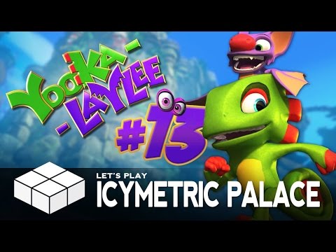 Let's Play... Yooka-Laylee Co-Op #13 - Icymetric Palace | PC Gameplay