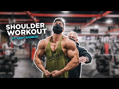 Road to Olympia Ep6: Shoulder Workout Ft Hany Rambod