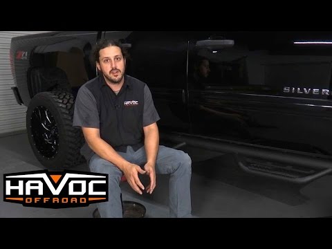 How to Install Havoc HS2 Nerf Bars on a 2011 GMC Sierra 1500
