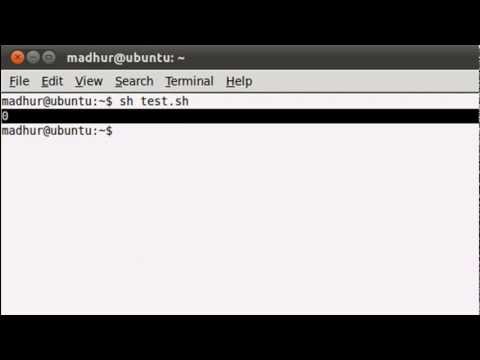 Shell Scripting Tutorial 42 Rant Little Work