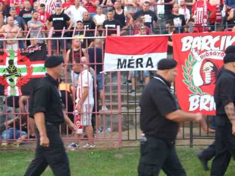 Bp. Honvéd vs. DVTK 17/18 - Megsérült szurkoló