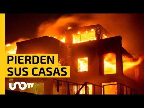 DRAMÁTICAS IMÁGENES DE LOS INCENDIOS EN CALIFORNIA | El fuego arrasa Los Ángeles